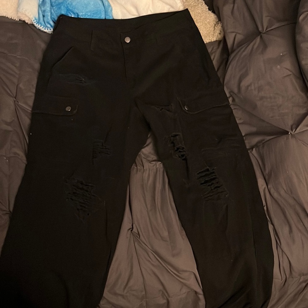 Black Baggy Pant Women’s-Rue 21